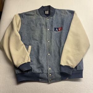 Vintage Atlantic City Promotional Jean Jacket - Size XXL